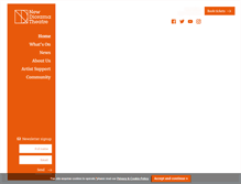 Tablet Screenshot of newdiorama.com